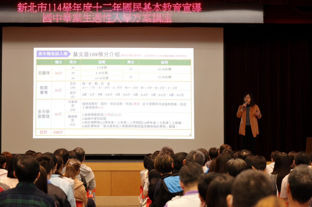 新北持續完善就學支持網路　「適性入學宣導活動」協助家長掌握升學趨勢與資源
