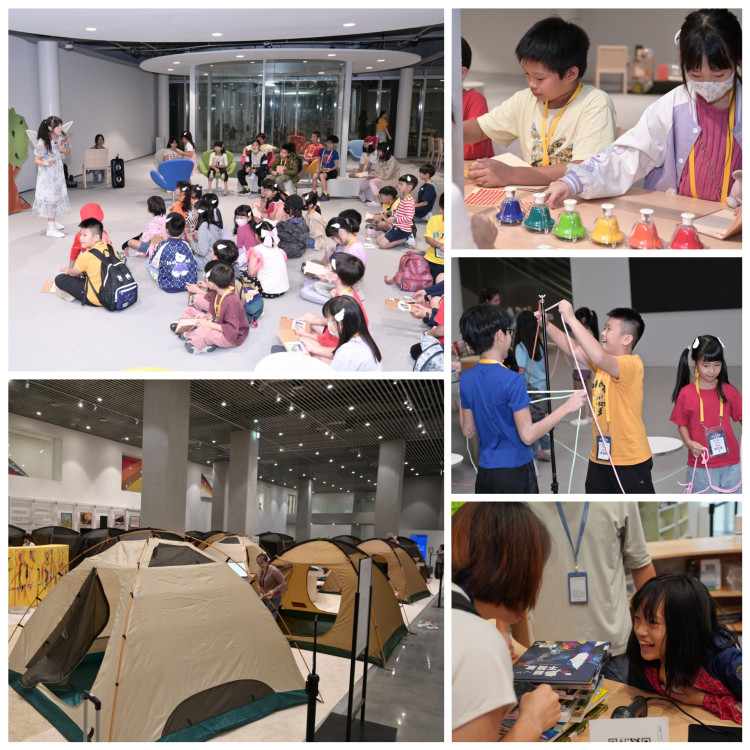 夜宿綠美圖首梯登場  親子共譜魔法書頁奇幻夜