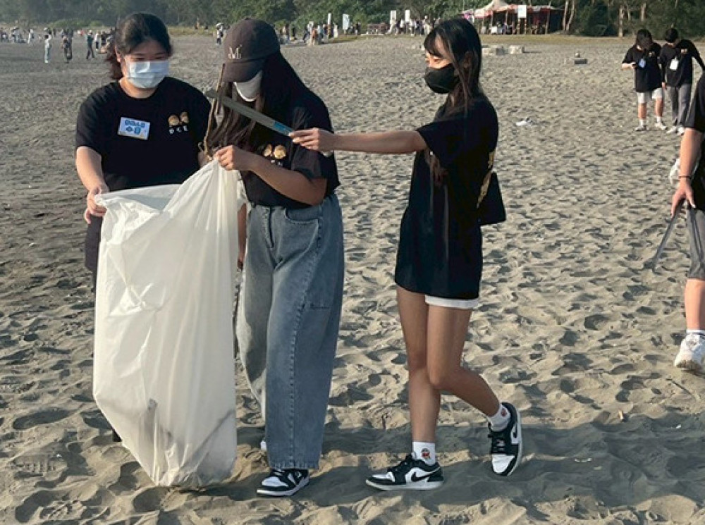 嘉藥幼保系淨灘行動 用行動守護海洋