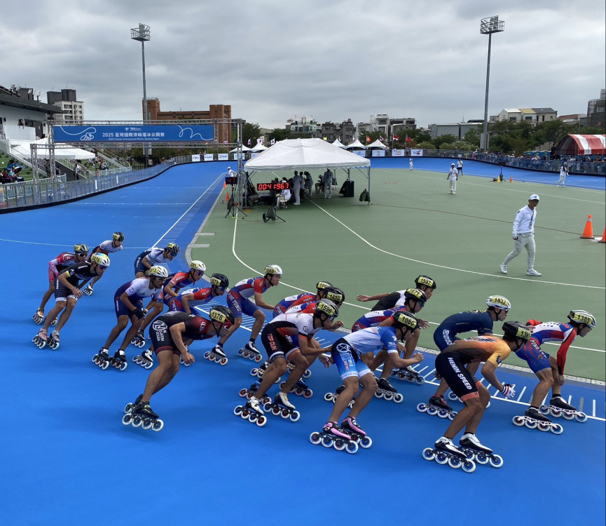 2025 臺灣國際滑輪溜冰公開賽登場 17 國菁英齊聚臺南永大溜冰場