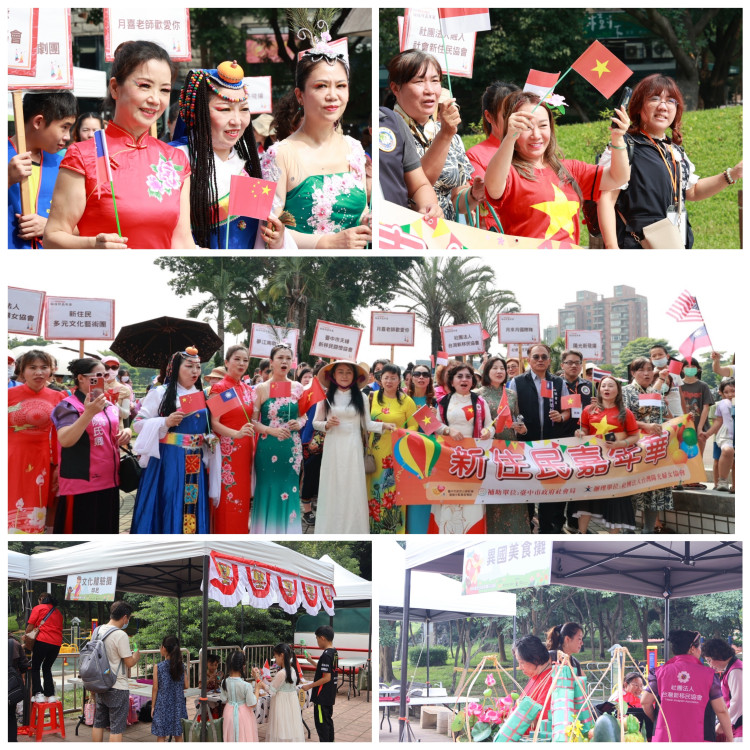 台灣陽光婦女協會辦「新住民嘉年華」促多元文化交流&社區融合