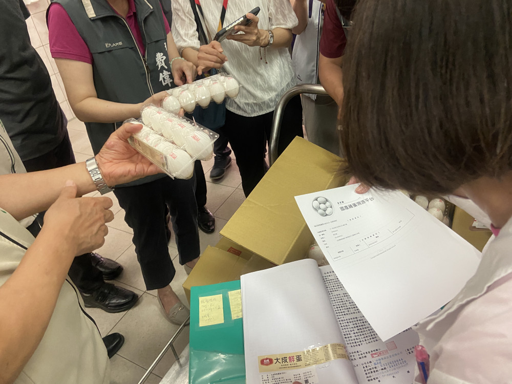 南市學校午餐蛋品全面清查 確認無使用芬普尼雞蛋