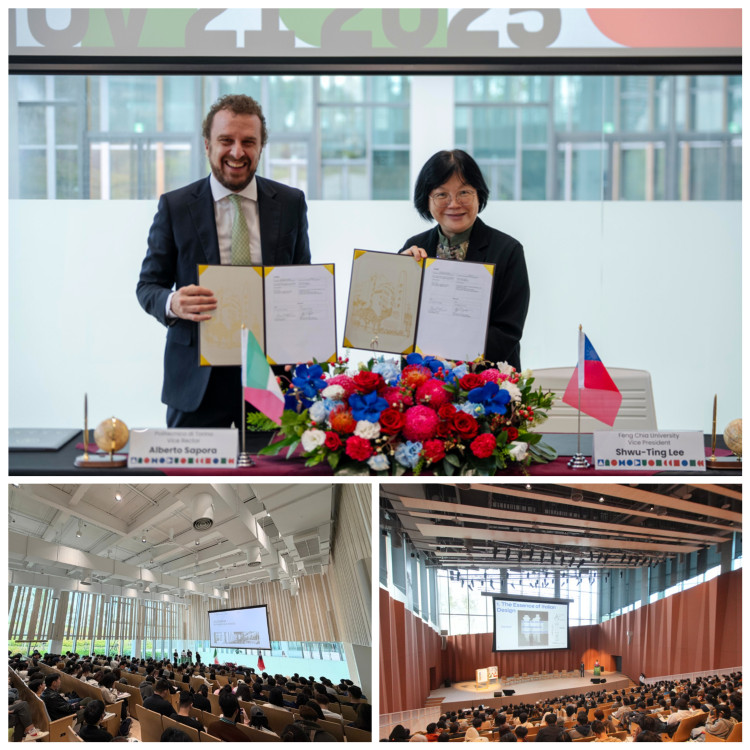 義大利5大名校「聯合訪臺創紀錄」 逢甲大學簽署4校MOU 