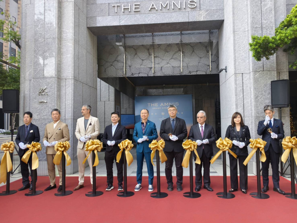 THE AMNIS 然一酒店盛大開幕  高雄正式躍升國際奢華旅遊新座標