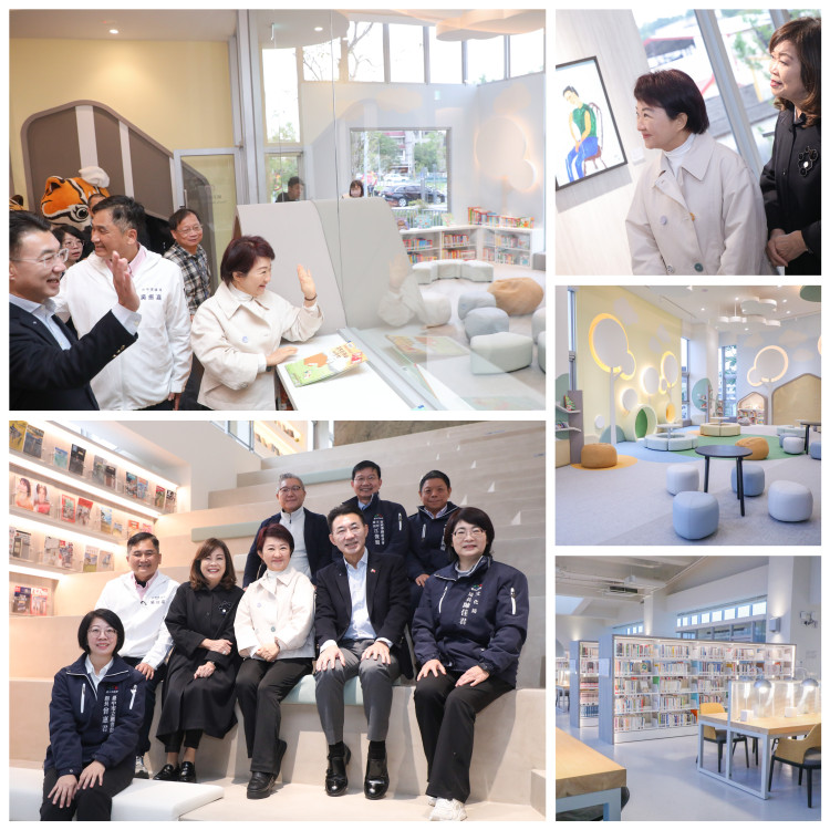 獻給市民「愛的禮物」！東勢「許良宇圖書館」開館   照顧山城學子