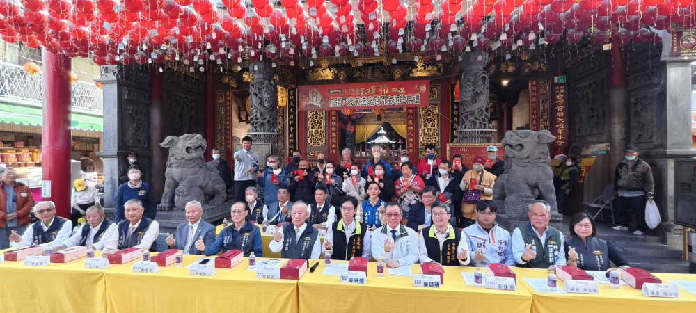 台灣首廟天壇歲末送暖 撥款逾437萬元慰問729戶自強家庭