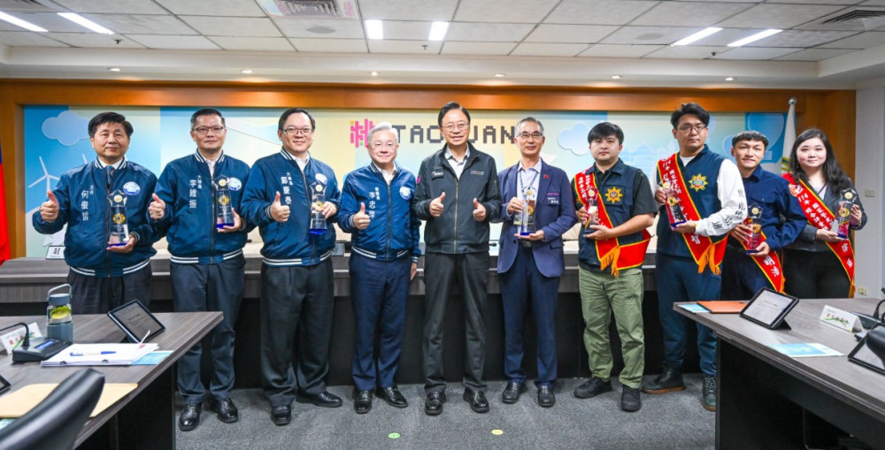 桃市勇奪8座國家警光獎最佳成績　張善政：感謝警察同仁守護城市安全