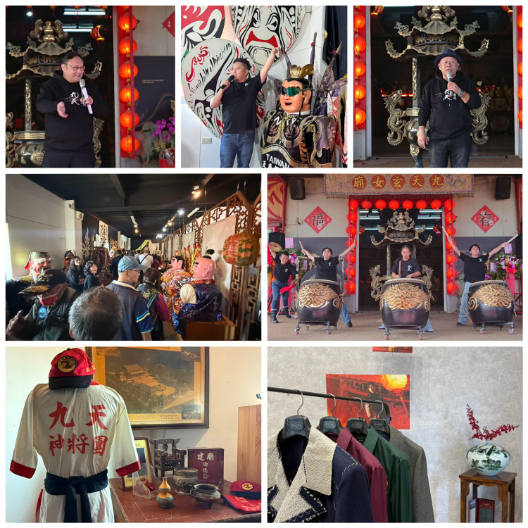 九天民俗技藝團30週年特展登場  從貨櫃屋鍛鍊出不畏艱辛的臺灣精神