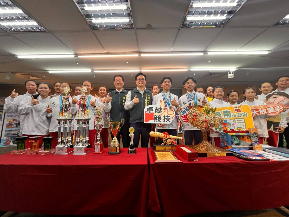  臺南體育114年成果豐碩 全中運創佳績、國際賽事蓄勢待發