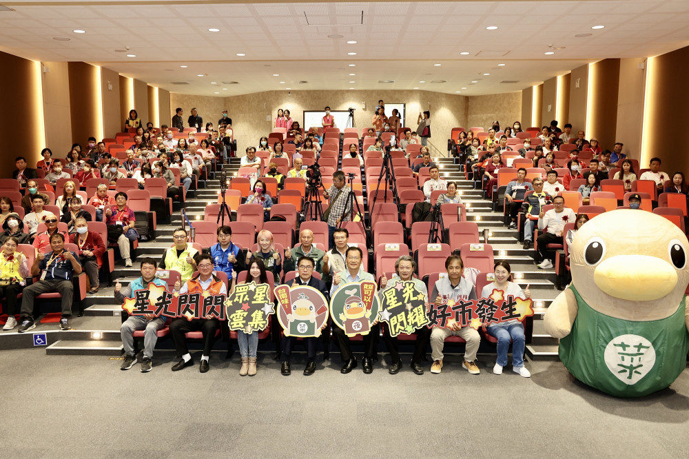 台南獲「菜市場金馬獎」1128顆星　黃偉哲盼打造美食購物首選城市