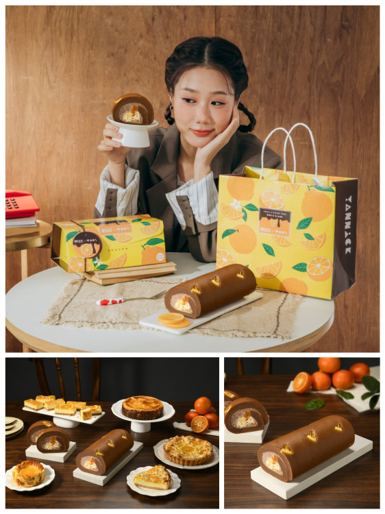  亞尼克聯手百萬YTR韓勾ㄟ金針菇「金家ㄟ」  獻上濟州橘風巧克力生乳捲