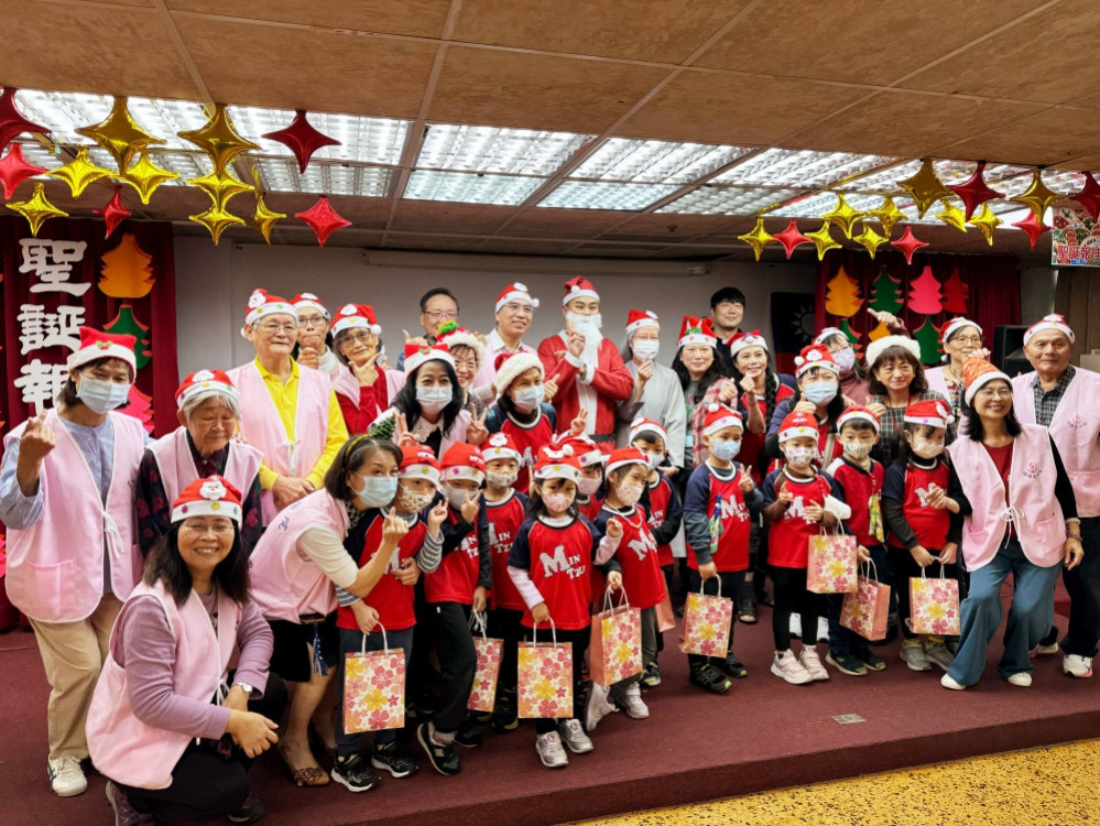 八德榮家報佳音傳遞愛與關懷　聖保祿志工攜手萌娃關懷長輩跨世代共融