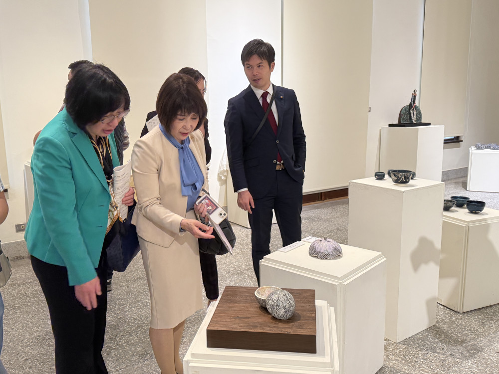 台南京都陶藝交流展開幕 締結友好4週年共譜文化對話