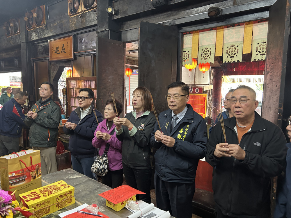 全臺首邑縣城隍廟法器文物被毀 台南市府緊急應對並提供修復協助