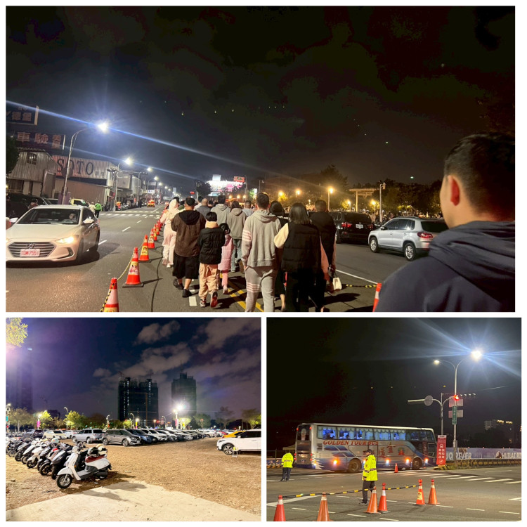 搭捷運＋接駁車發揮成效！2026台中最強跨年夜人潮快速疏散