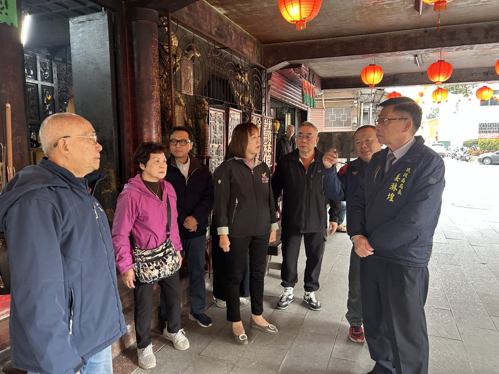 全臺首邑縣城隍廟法器文物被毀 台南市府緊急應對並提供修復協助