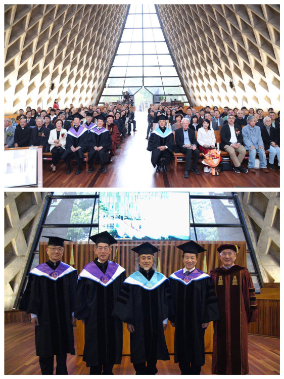建築大師姚仁喜榮膺東海大學名譽博士學位    感性回憶母校時光是一生最深幸運