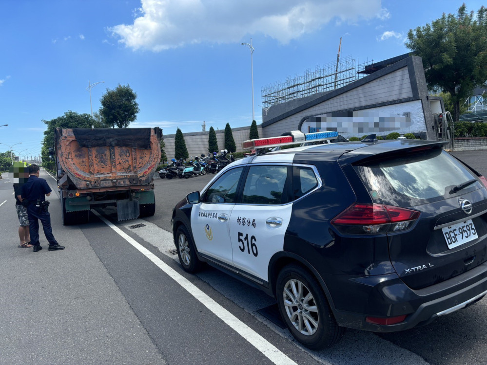 枋寮警分局加強大型車取締   防範大型車事故確保行車安全
