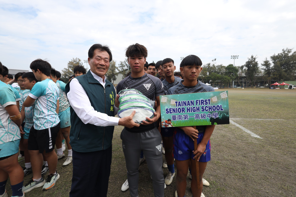 第一屆府城盃開踢！台南匯集台日韩港青年勁旅，橄欖球熱潮襲來