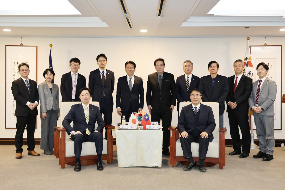 熊本縣知事首度訪台南 黃偉哲共譜直航後合作新篇