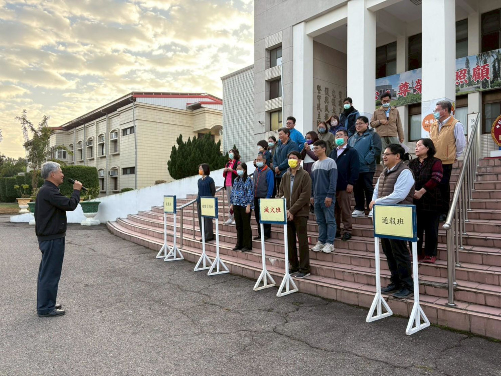 中彰榮家全方位防災演練 守護住民長輩安全