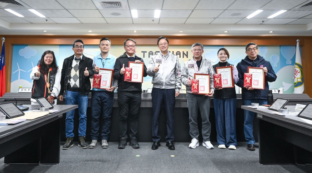 桃市表揚114年公園維護管理績優機關　張善政：持續為市民打造優質舒適休憩場域