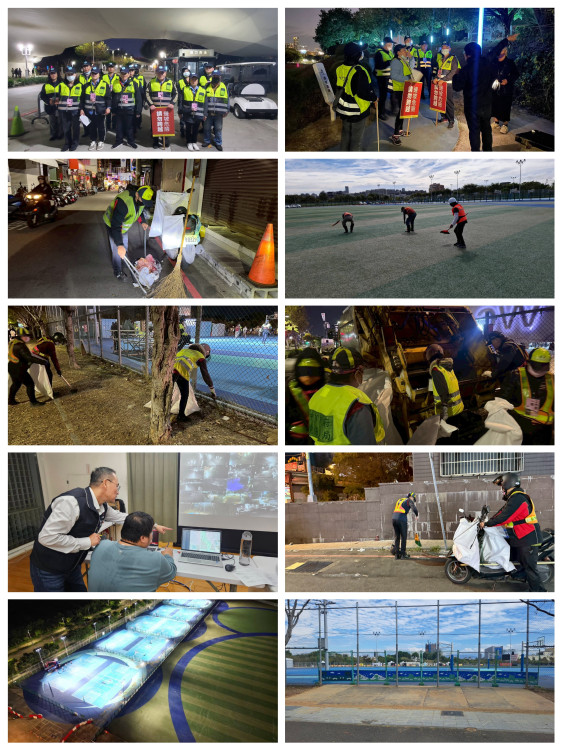 跨年夜城市英雄守護安全！盧秀燕親赴第一線感謝、慰勞各局處同仁堅守崗位