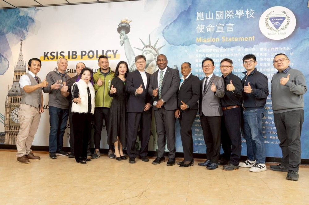 聖露西亞大使化身「一日教師」！崑山國際學校開創外交教育新典範