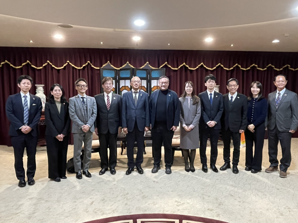 日本姊妹市宮崎縣副知事第3度拜會台中　副市長鄭照新：深化交流、共創雙贏