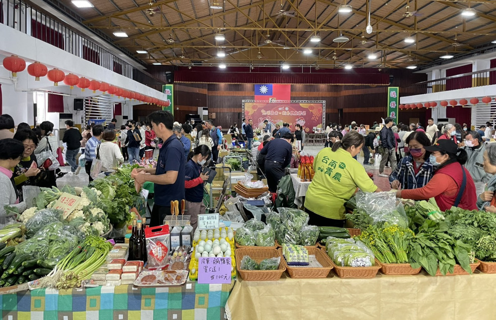 馬躍臺南•新春農產饗宴登場 55家業者匯集在地好物