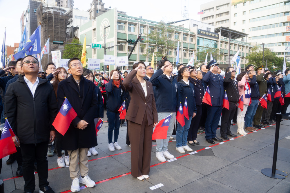 竹市2026元旦升旗　啟動「新竹小巨蛋」計畫打造國際級多功能城市地標