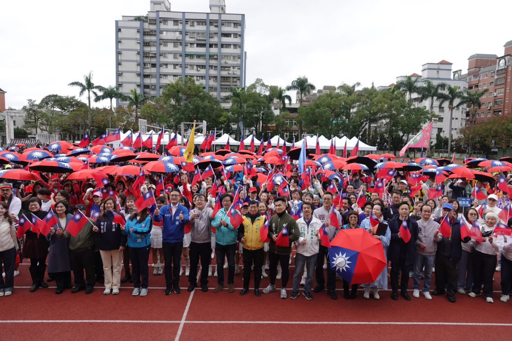 千人攜手熱情參加  「蘆竹115年元旦升旗典禮」