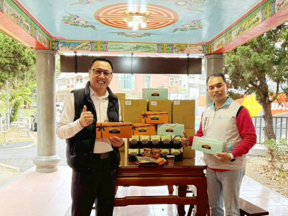 還願謝神恩、送福榮鄉里　赫曼咖啡聯名土地公推出福氣招財咖啡包回饋鄉親