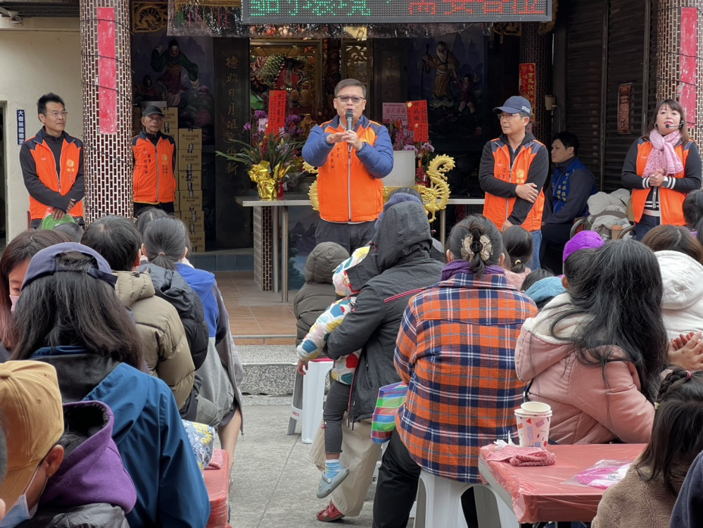 桃園大樹林福德宮親子社區活動  「親子彩繪祈福燈籠迎新春」熱鬧登場