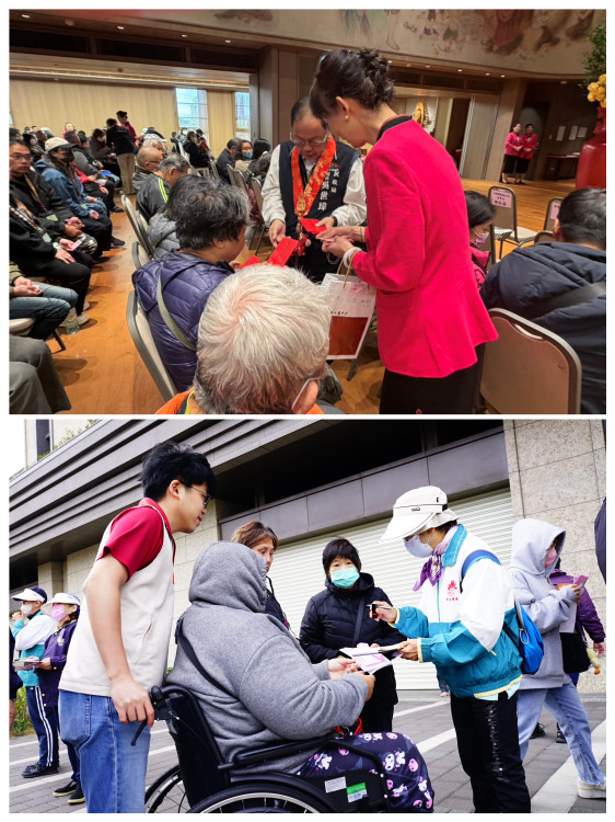 迎春送暖慶法寶節　佛光山惠中寺關懷1450戶福田戶 民政局長吳世瑋肯定溫暖善行