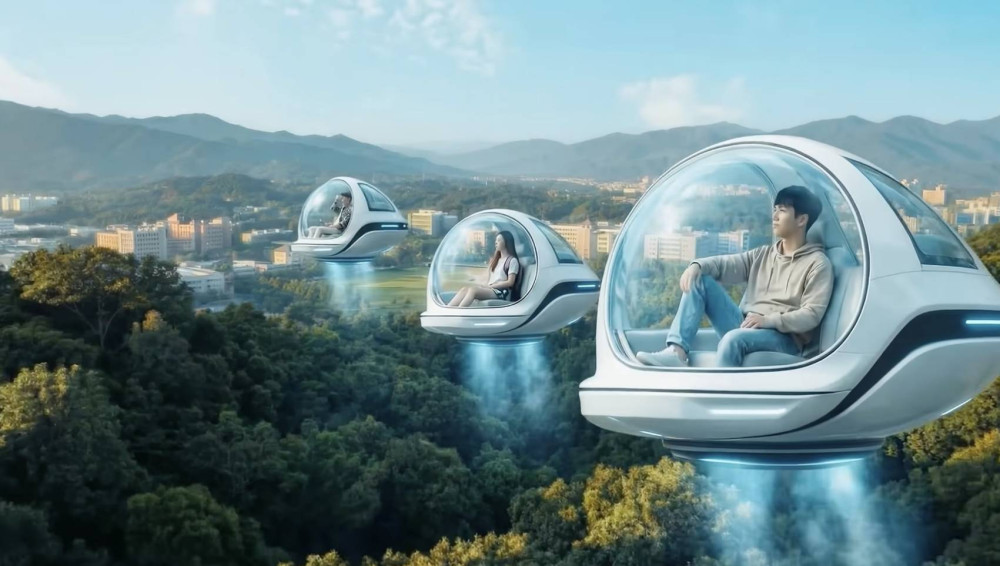 愛因斯坦、飛行船現身校園！ 東海大學「百分百AI生成」形象大片曝光 掀世代教育革新