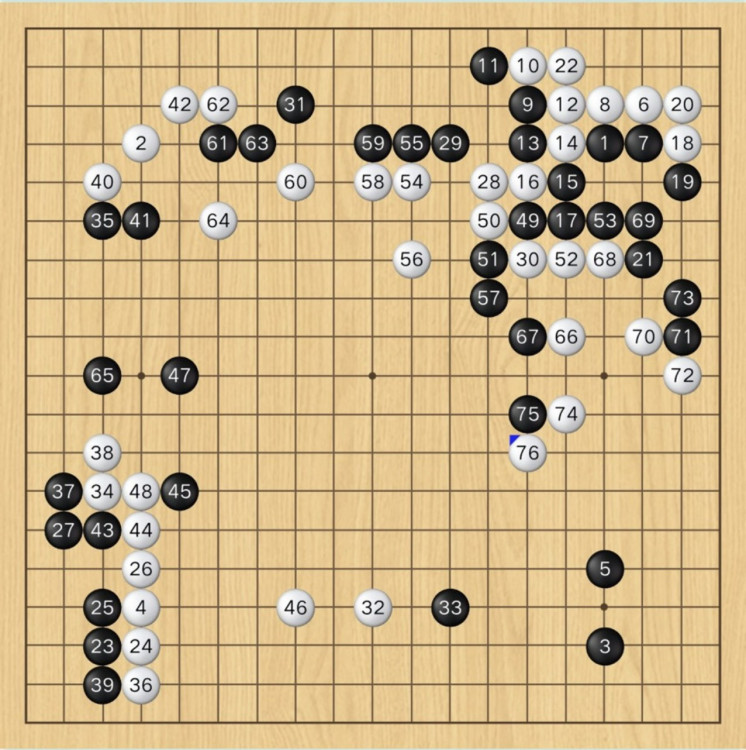 大意失荊州--圍棋棋局欣賞（黑白子/觀戰）