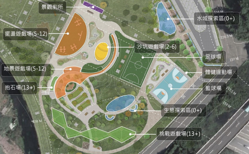 平鎮運動公園榮獲金質獎　打造全齡運動與生態探索新典範