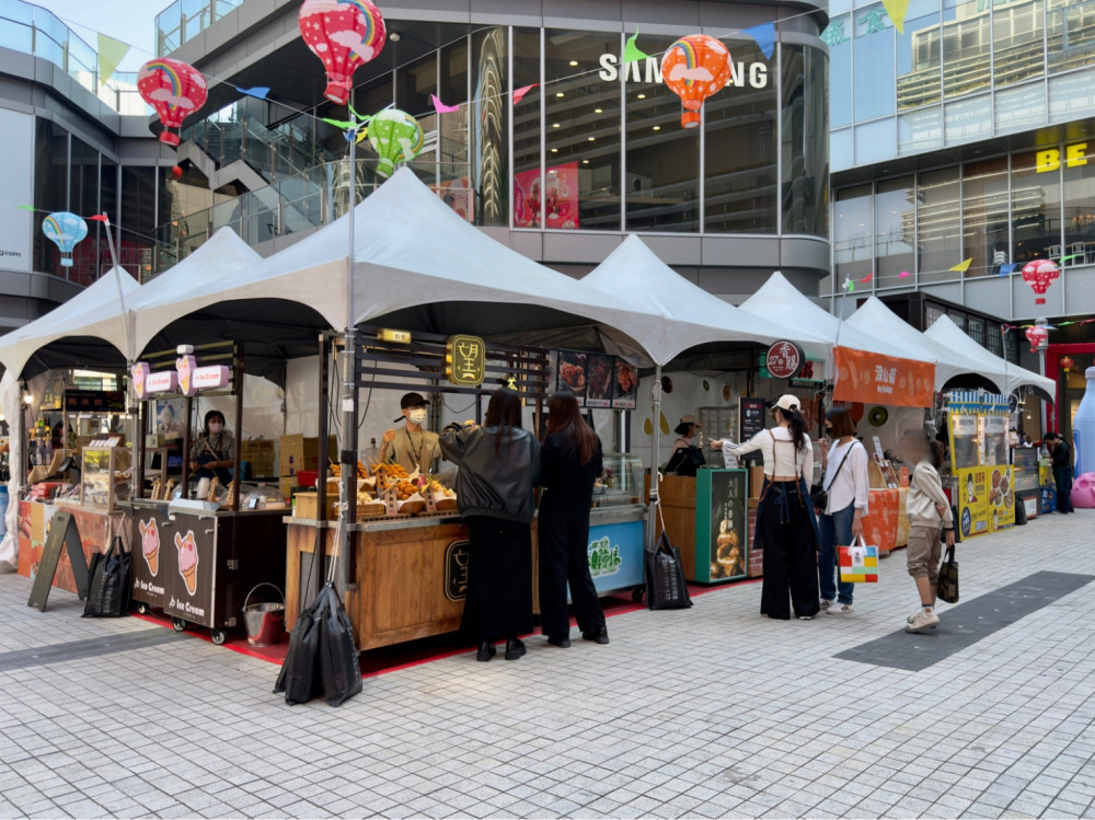 南紡屋台嘉年華開趴 臺日韓泰美食齊聚迎新春
