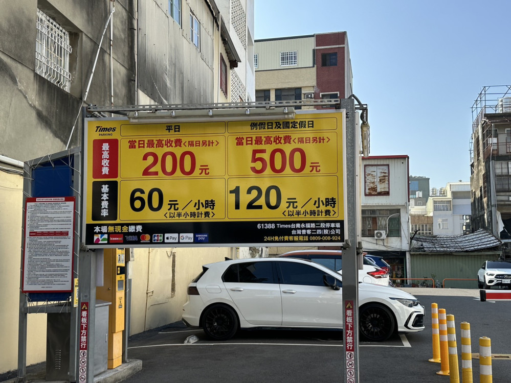 連假遊臺南避停車陷阱！高費率停車場分布公開 公有停車場更經濟