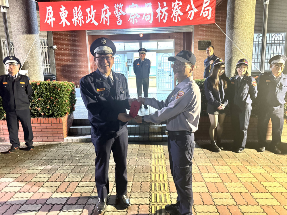 屏東縣民防義警大隊春節慰問活動溫暖協勤人員