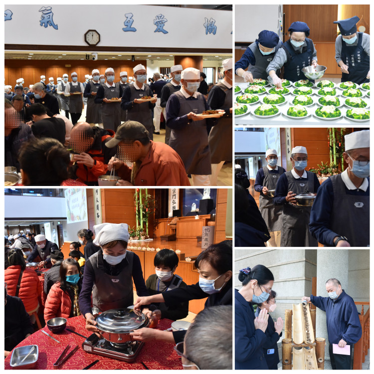 臺中慈濟舉辦13場冬令發放  1367戶照顧戶溫馨圍爐