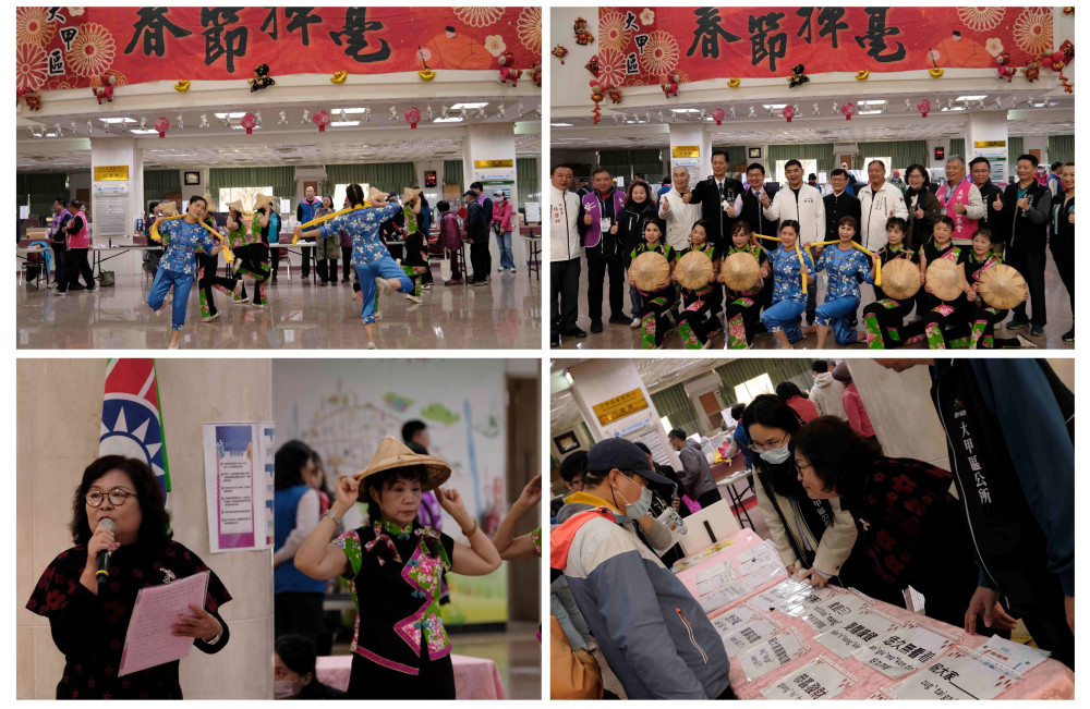 「大使大春、甲等人生」迎馬年  中市客委會揮毫送福　海線大甲喜氣洋洋