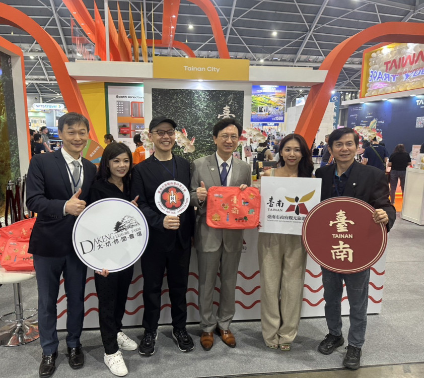 搶攻高消費市場！台南市遠征新加坡 NATAS 旅展，黃偉哲：以美食與蘭花搭起友誼橋樑