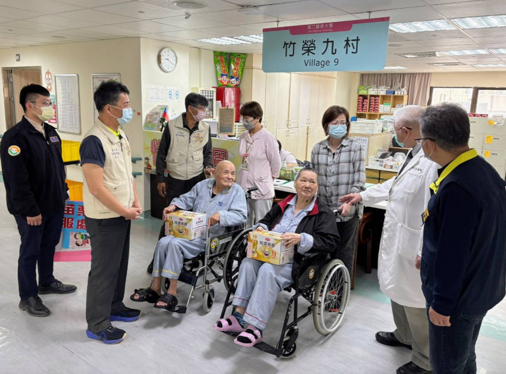 苗栗榮服處感謝北榮竹院助榮眷入住竹榮九村 