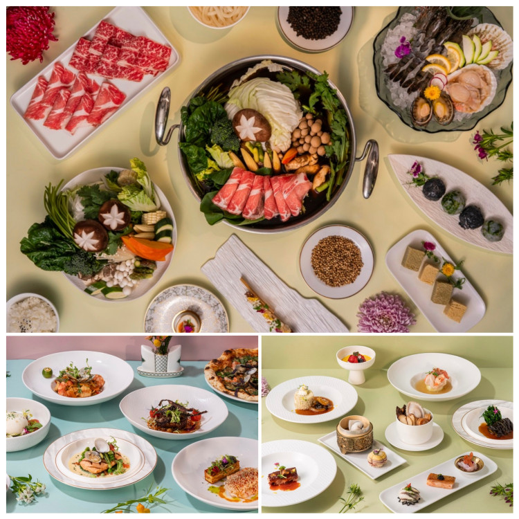 臺中勤美洲際酒店春季餐桌登場 4間餐廳與 Rolling Bar 呈現從白晝到夜晚的春日餐飲體驗