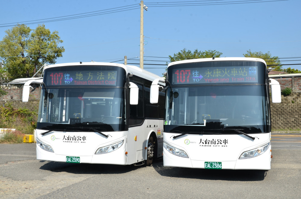 台南新添 107 路公車，串聯多個重要區域