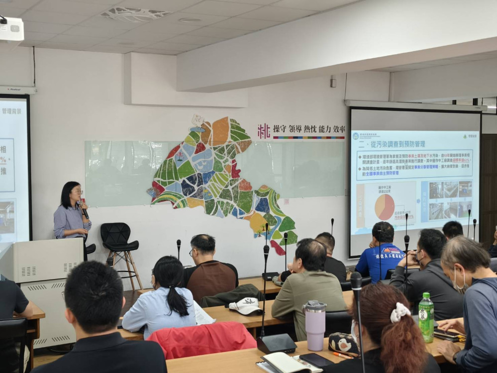 桃園環保局攜手事業共護土水 落實源頭管理