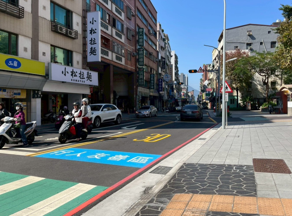 新北推動人本交通政策　行人友善區通學更安全