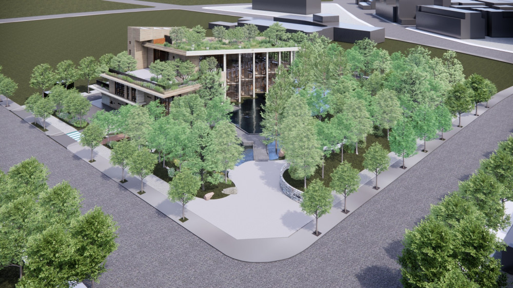 中市公私協力再創里程碑 南屯羅布森圖書館3/26上梁邁向啟用